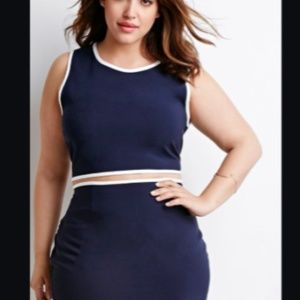 NWT Forever 21  Crop Top and Pencil Skirt